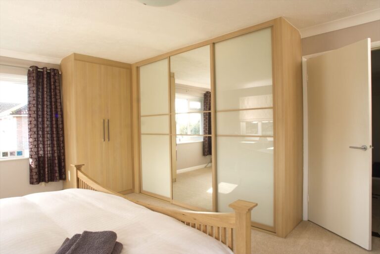 Cygnet Fitted Wardrobes with matching Swan Sliding Wardrobe